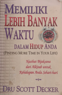 Image of MEMILIKI LEBIH BANYAK WAKTU DALAM HIDUP ANDA