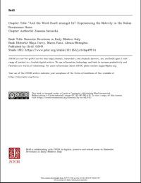 Image of “And the Word Dwelt amongst Us”: Experiencing the Nativity in the Italian Renaissance Home