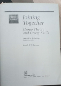 Image of Joining together : group theory and group skills